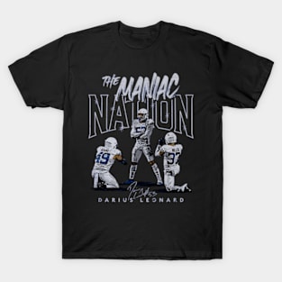 Darius Leonard Indianapolis iac Nation Celebration T-Shirt